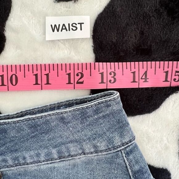 Star Denim Distressed Denim Frayed Women's Shorts‎ M - Picture 10 of 14